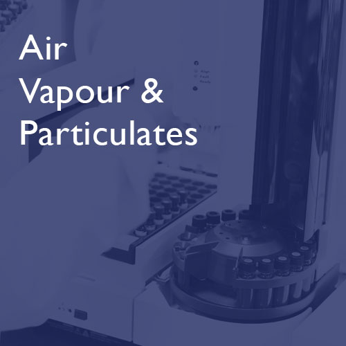 Air, Vapour & Particulates - i2 Analytical