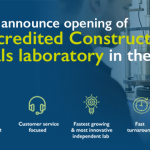 i2 Analytical announce opening of UKAS accredited Construction Materials laboratory in the UK