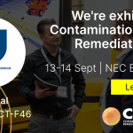 i2 Analytical exhibiting at the Contamination & Land Remediation Expo 2023