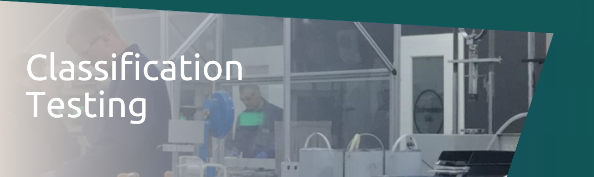 Classification Testing at Normec i2 Analytical Classification Testing at Normec i2 Analytical