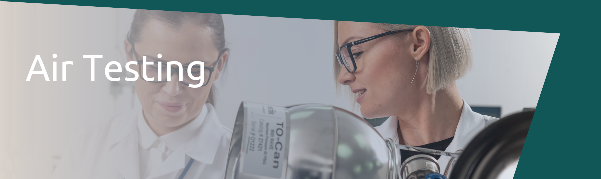Air Testing at Normec i2 Analytical