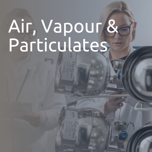 Air Vapour and Particulates at Normec i2 Analytical Air Vapour and Particulates at Normec i2 Analytical
